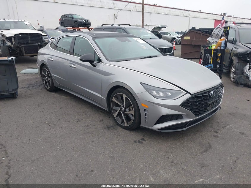 Vin: kmhl44j25pa281267, lot: 46765665, hyundai sonata sel plus 20231