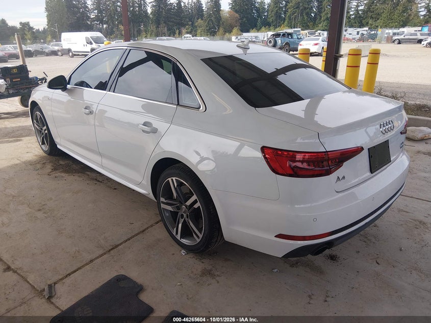 Vin: wauenaf43hn027034, lot: 46765683, audi a4 2.0t premium 20173