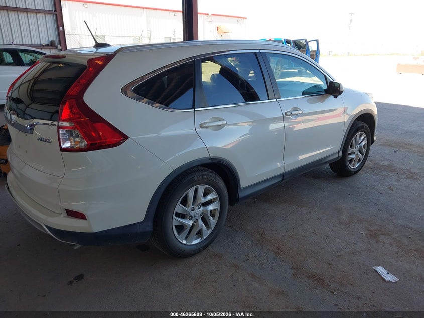 Vin: 5j6rm4h73fl096762, lot: 46765687, honda cr-v ex-l 20154