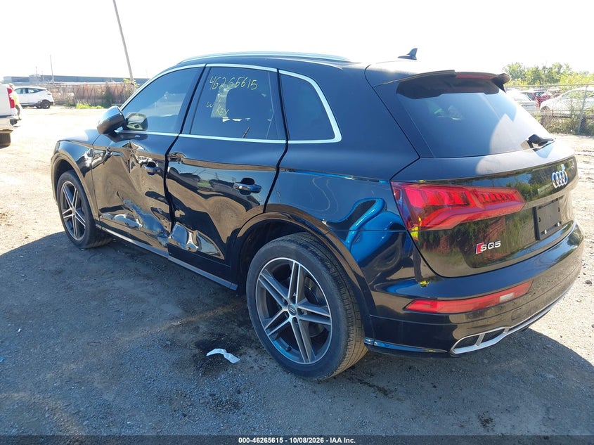 Vin: wa1a4afy0j2205880, lot: 46765694, audi sq5 3.0t premium plus 20183