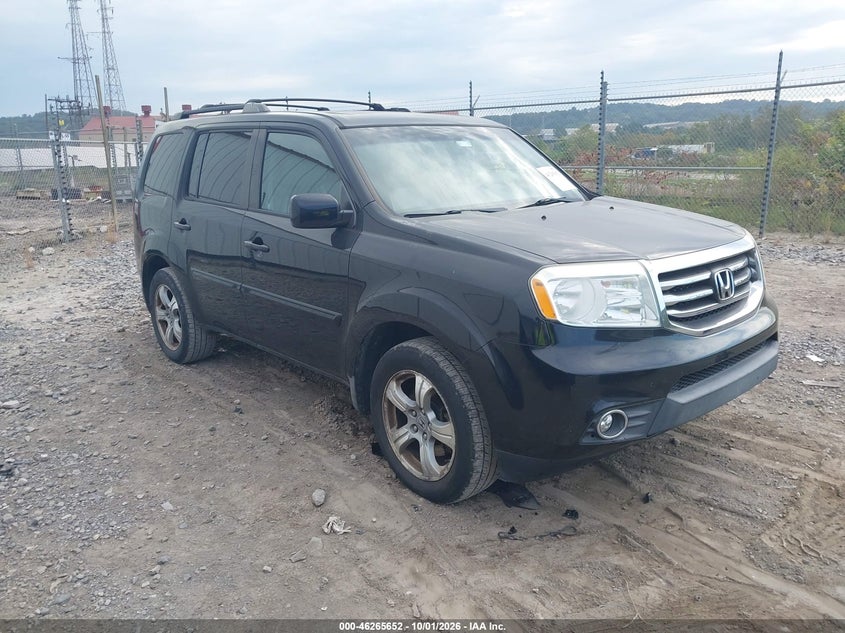 Vin: 5fnyf4h68cb045937, lot: 46765731, honda pilot ex-l 20121