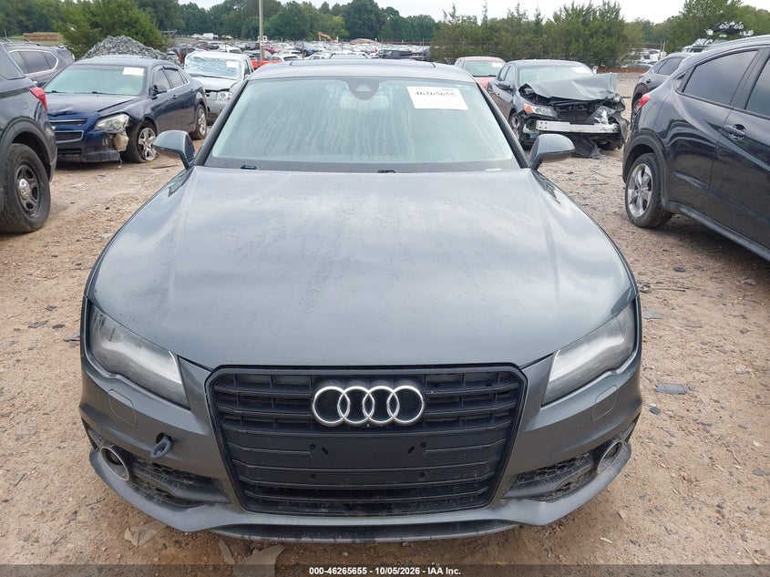 AUDI A7 2012 VIN WAU2GAFC2CN114114