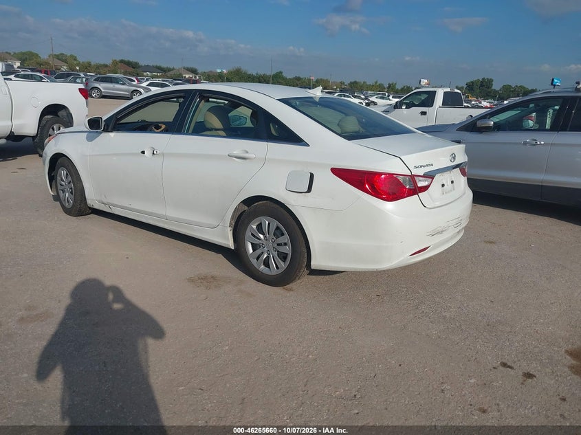 Vin: 5npeb4ac1bh111632, lot: 46765738, hyundai sonata gls 20113
