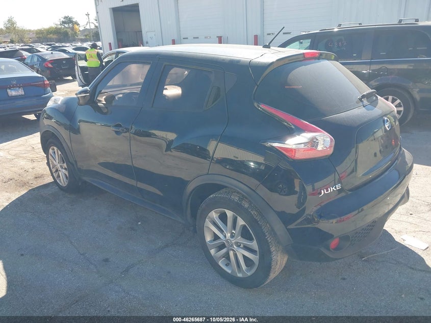 Vin: jn8af5mvxht750610, lot: 46765766, nissan juke s 20173