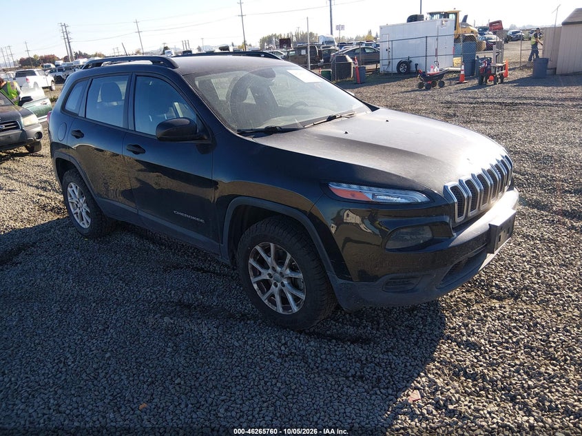 Vin: 1c4pjmab3fw665810, lot: 46765839, jeep cherokee sport 2015 img_1