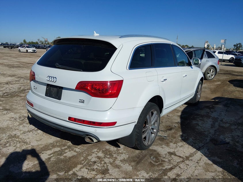 Vin: wa1lmafexdd015852, lot: 46765840, audi q7 3.0 tdi premium 20134