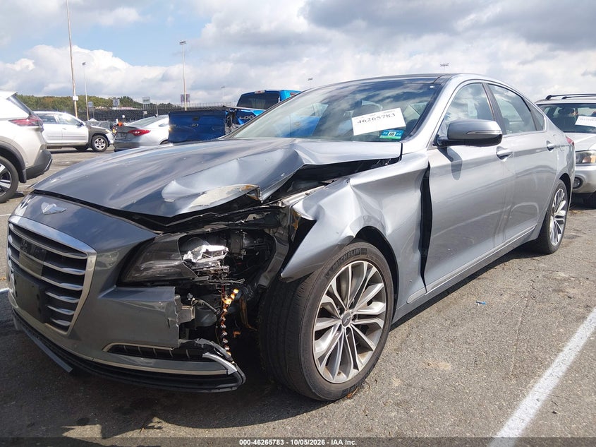 Vin: kmhgn4je5fu092480, lot: 46765862, hyundai genesis 3.8 20152