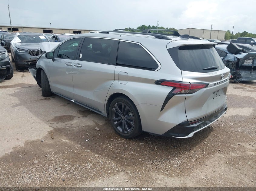 Vin: 5tdxrkec3ps177569, lot: 46765882, toyota sienna xse 20233