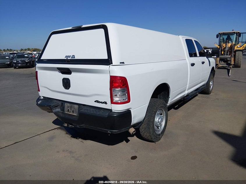 Vin: 3c6ur5hj1rg249618, lot: 46765894, ram 2500 tradesman  4x4 8' box 20244