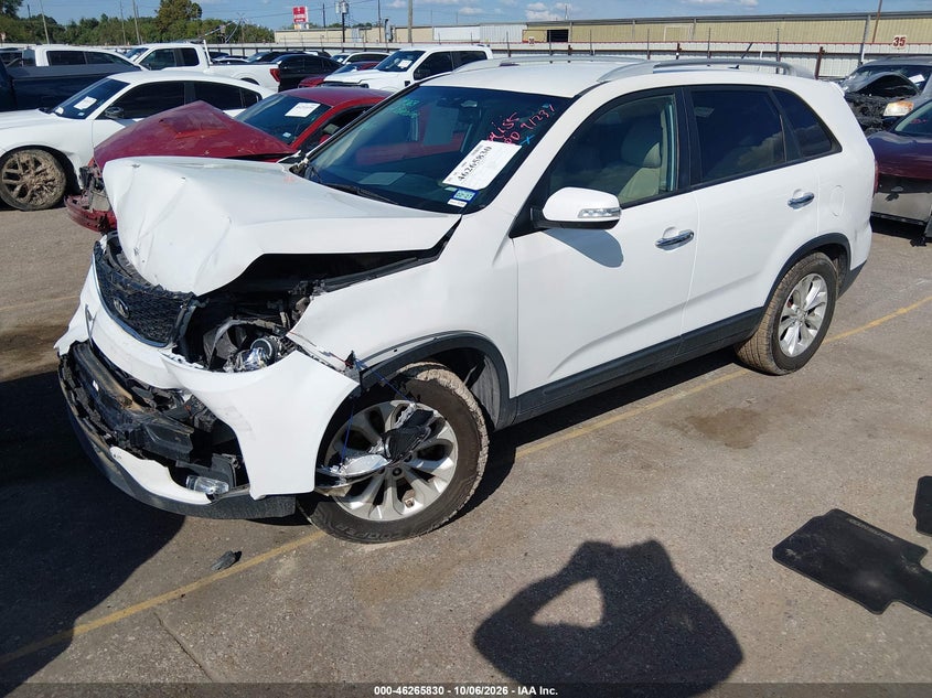 Vin: 5xyku4a7xfg634757, lot: 46765909, kia sorento ex v6 20152