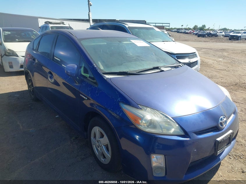 Vin: jtdkn3du0a1312601, lot: 46765937, toyota prius ii 20101