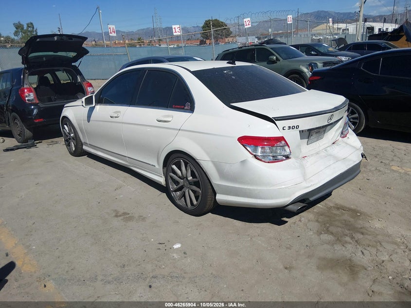 Vin: wddgf8bb9br184546, lot: 46765983, mercedes-benz c 300 sport 4matic 20113
