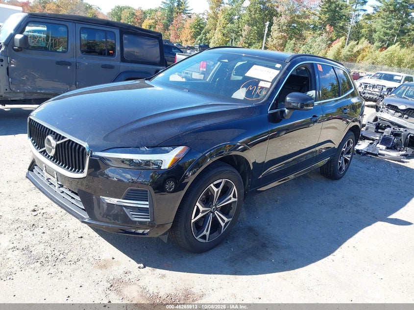 Vin: yv4l12rk8n1988167, lot: 46765992, volvo xc60 b5 momentum 20222