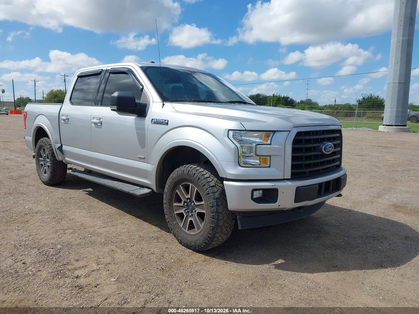 Vin: 1ftew1ep5hfb20675, lot: 46765996, ford f-150 xlt 20171