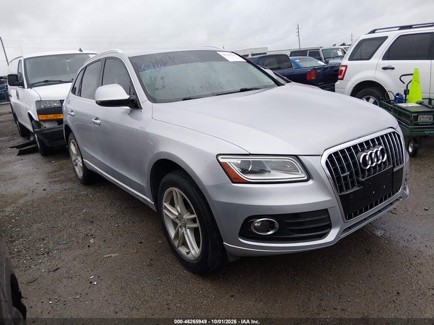 Vin: wa1l2afp0ga093022, lot: 46766028, audi q5 2.0t premium 20161
