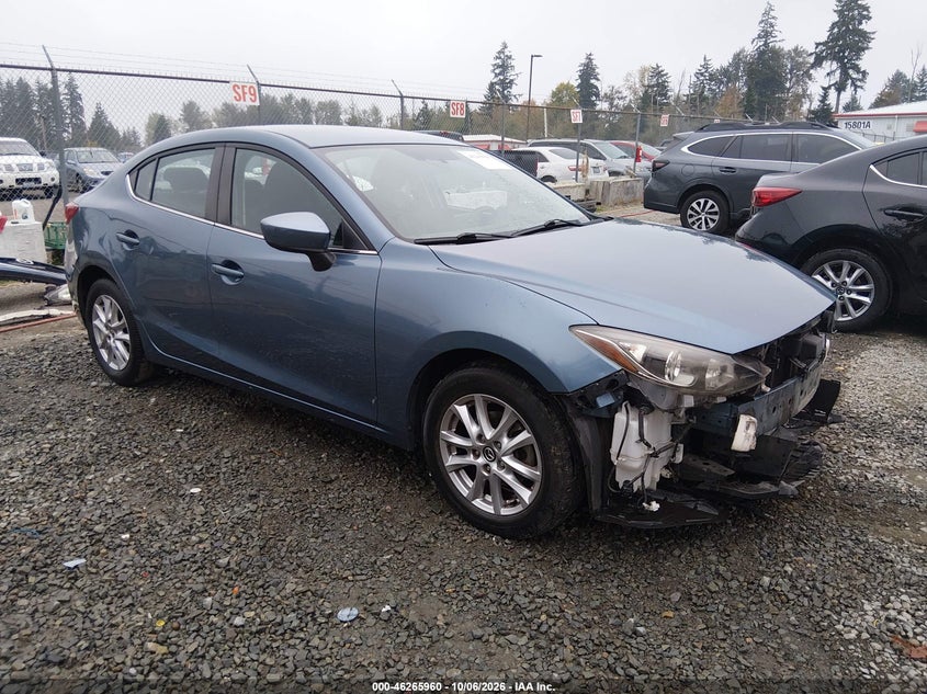 Vin: jm1bm1u77g1337151, lot: 46766039, mazda mazda3 i sport 20161