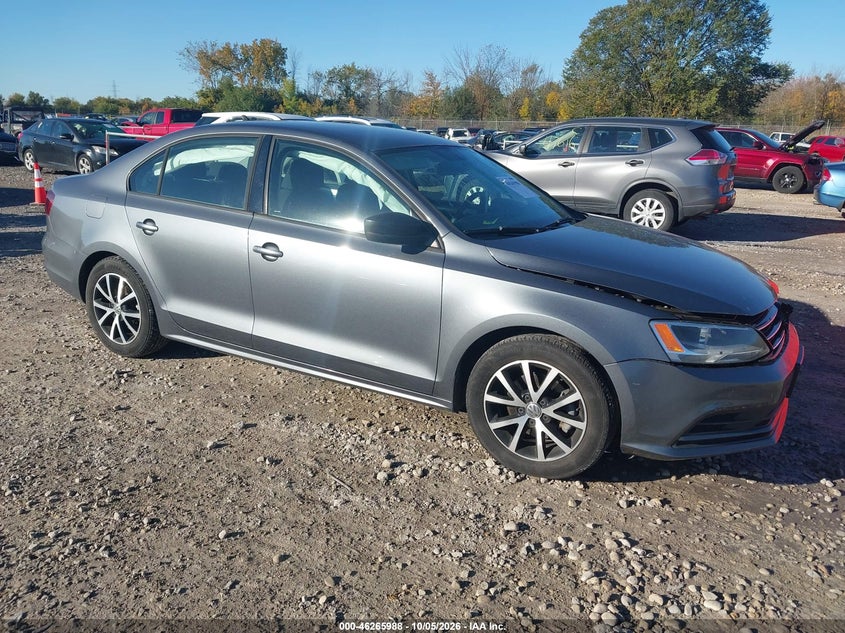 Vin: 3vwd67aj5gm267252, lot: 46766067, volkswagen jetta 1.4t se 20161