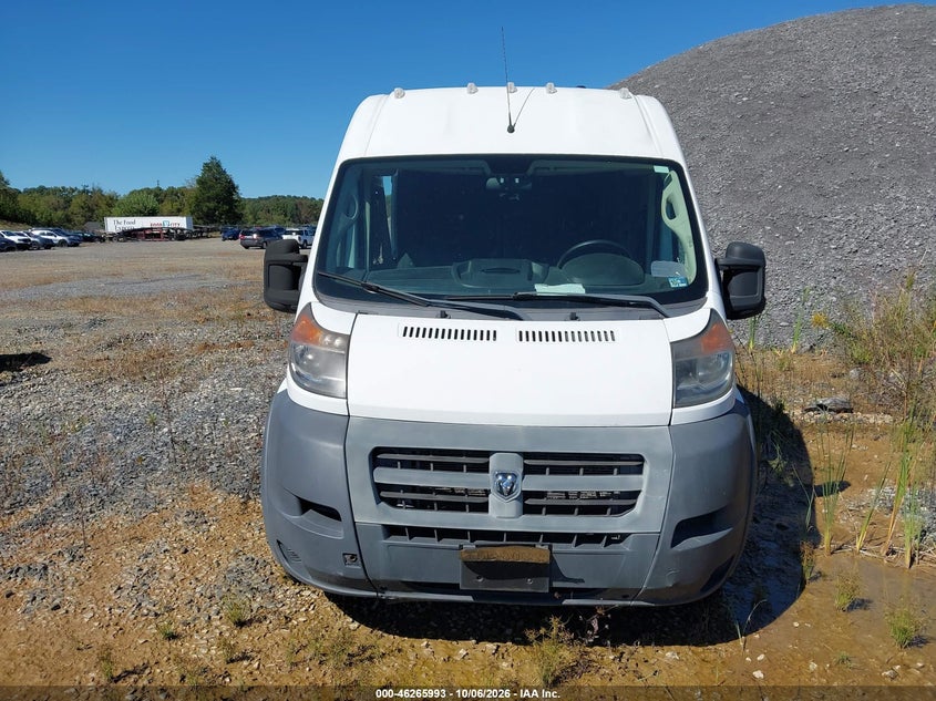 RAM PROMASTER 3500 2017 VIN 3C6URVJGXHE551238