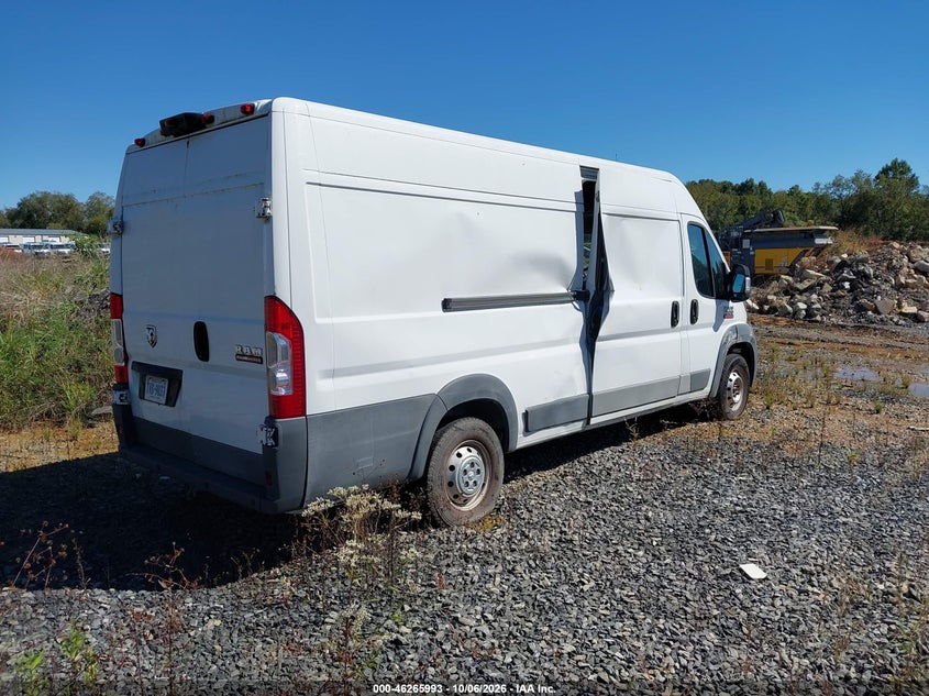 RAM PROMASTER 3500 2017 VIN 3C6URVJGXHE551238