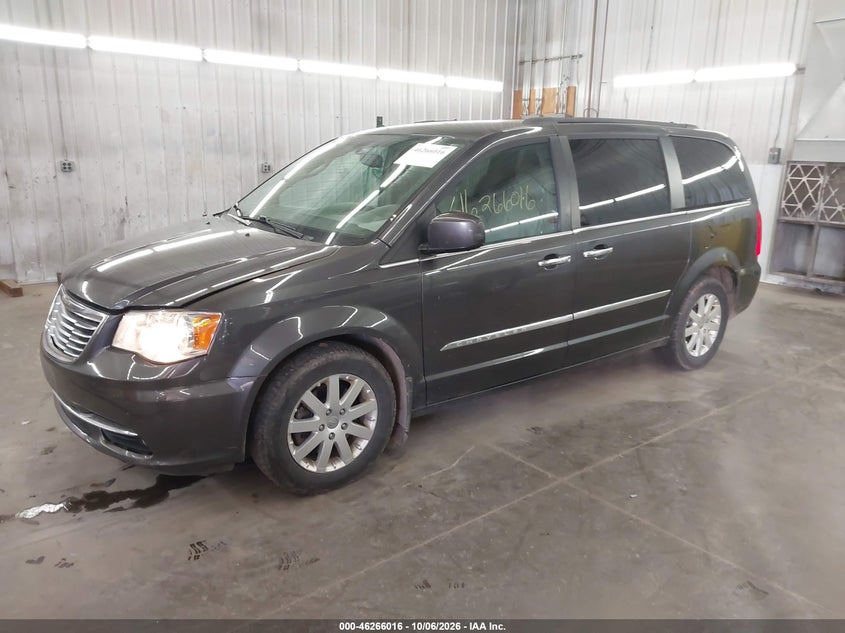 Vin: 2c4rc1bg4fr532798, lot: 46766095, chrysler town & country touring 20152