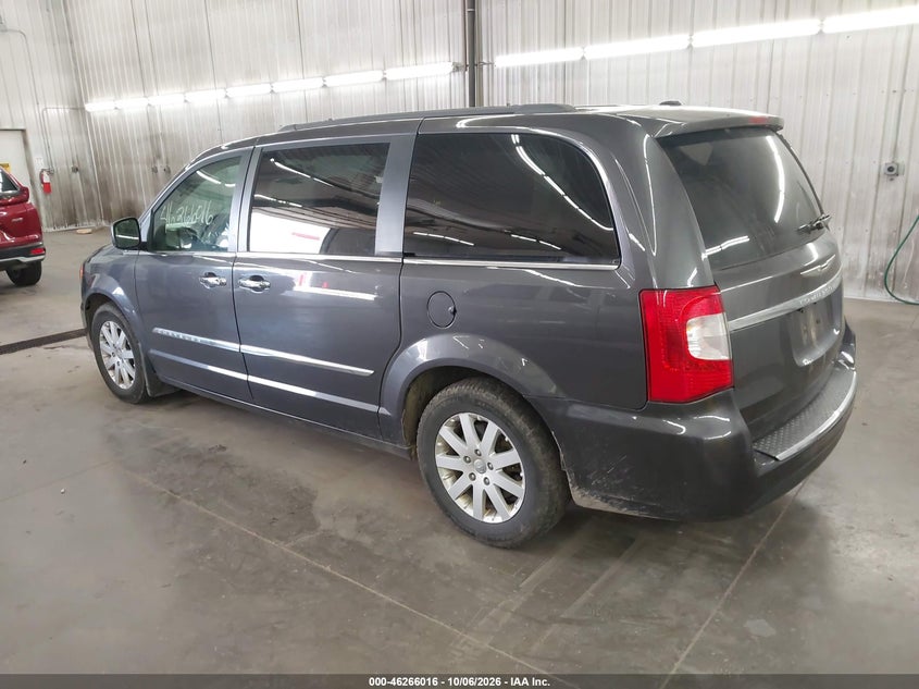 Vin: 2c4rc1bg4fr532798, lot: 46766095, chrysler town & country touring 20153