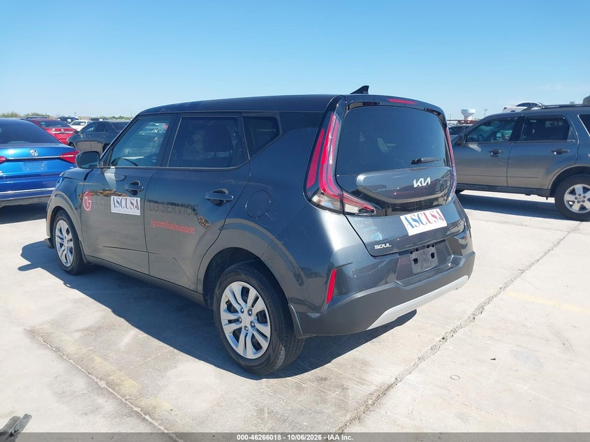 Vin: kndj23au9r7909361, lot: 46766097, kia soul lx 20243