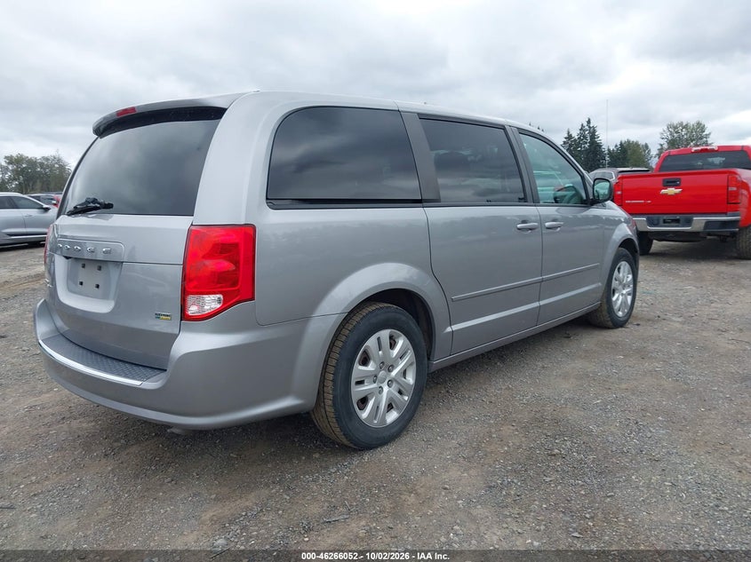 Vin: 2c4rdgbgxhr789547, lot: 46766131, dodge grand caravan se 20174
