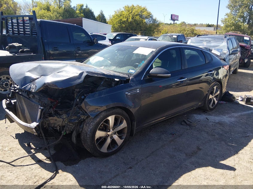 Vin: 5xxgt4l33kg329599, lot: 46766160, kia optima s 20192