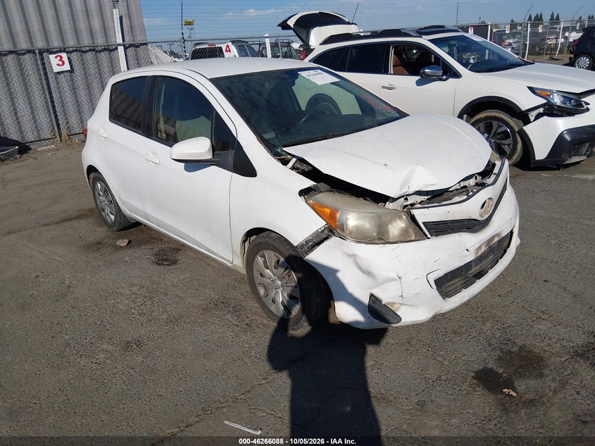 Vin: jtdktud3xdd559128, lot: 46766167, toyota yaris l 2013 img_1