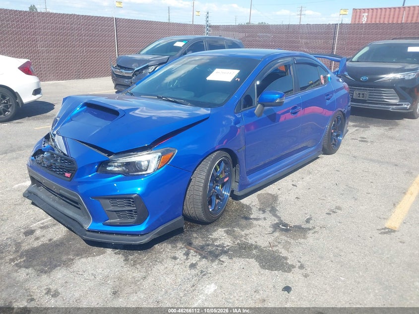 Vin: jf1va2r66k9826393, lot: 46766191, subaru wrx sti 20192