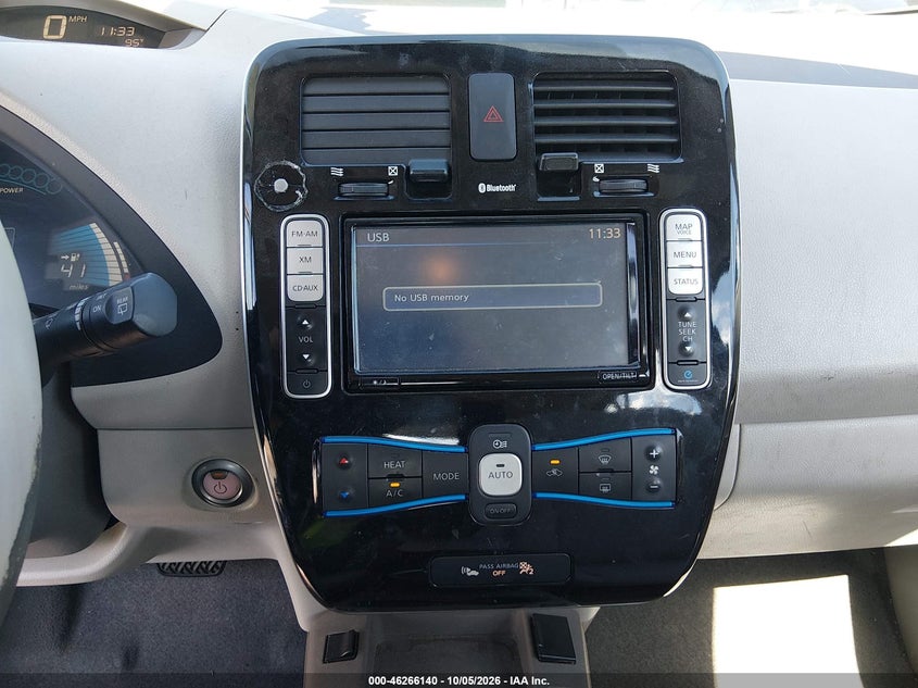 NISSAN LEAF 2013 VIN 1N4AZ0CP8DC418920