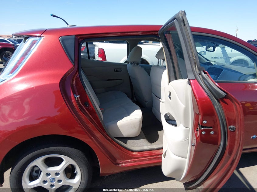 NISSAN LEAF 2013 VIN 1N4AZ0CP8DC418920