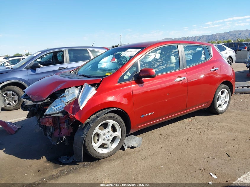 NISSAN LEAF 2013 VIN 1N4AZ0CP8DC418920