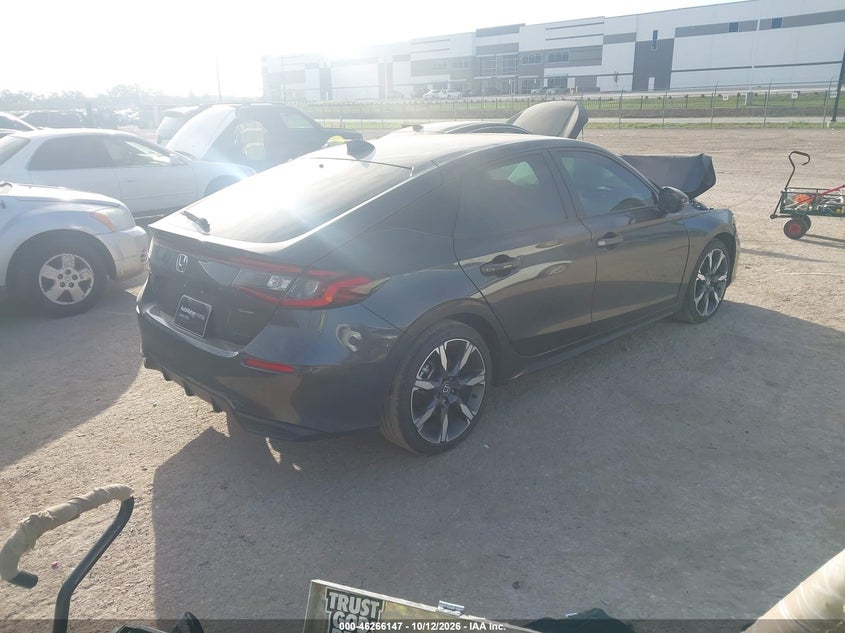 Vin: 19xfl4h96te010569, lot: 46766226, honda civic hybrid sport touring 20264