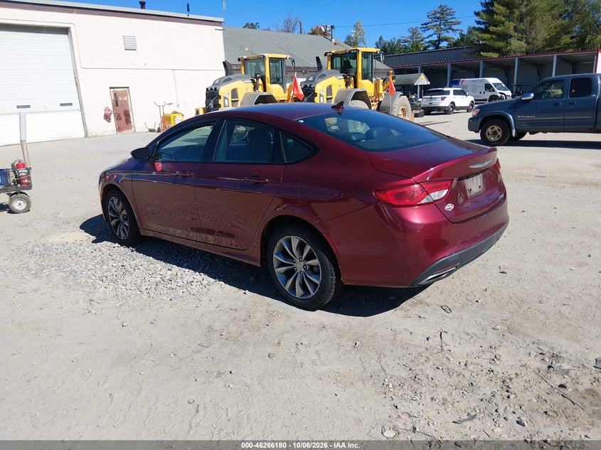 Vin: 1c3cccbb5gn118633, lot: 46766259, chrysler 200 s 20163