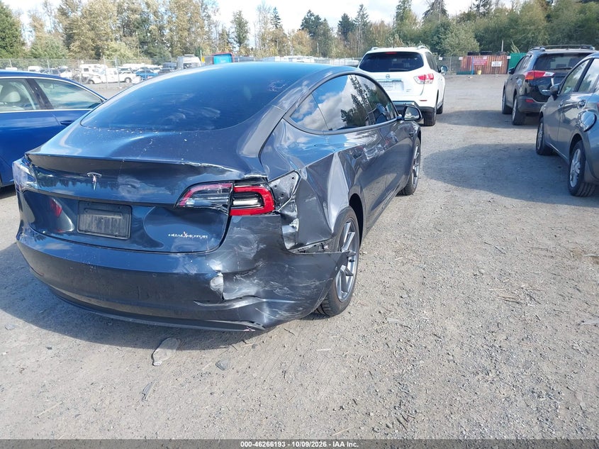 Vin: 5yj3e1eb8nf251386, lot: 46766272, tesla model 3 long range dual motor all-wheel drive 20224