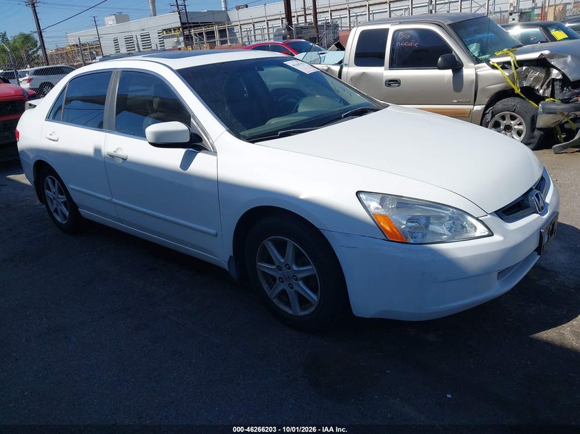 2004 Honda Accord 3.0 Ex, Rear, IAAI, VIN 1HGCM66804A100781