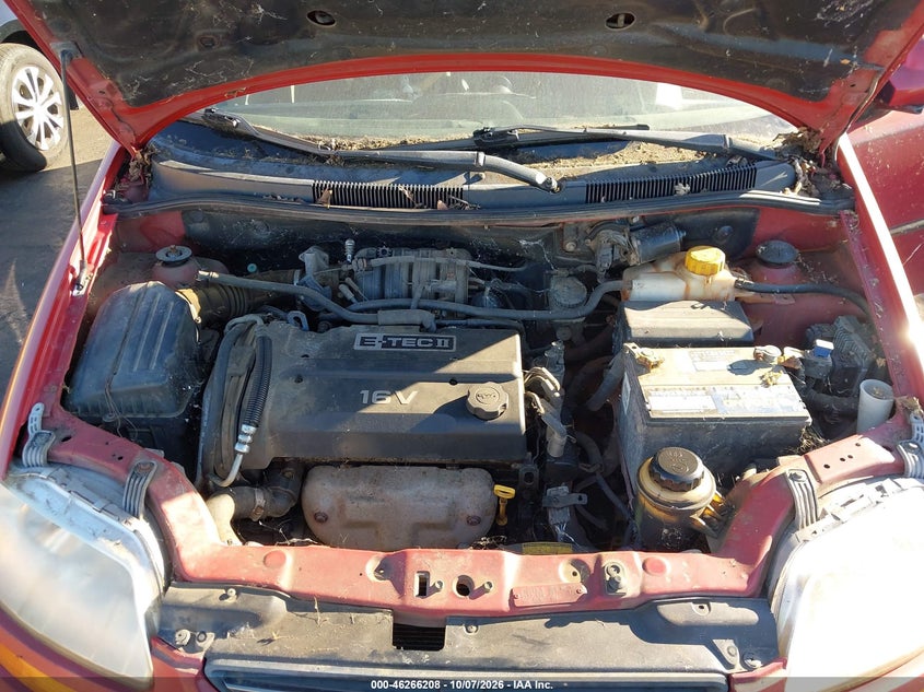 CHEVROLET AVEO 2005 VIN KL1TG52685B444656