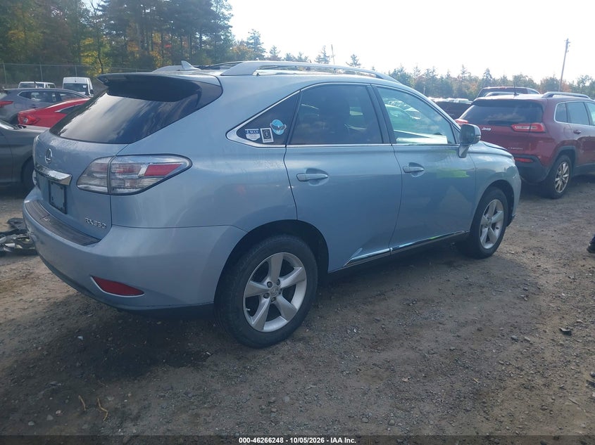 LEXUS RX 350 2011 VIN 2T2BK1BA7BC092422