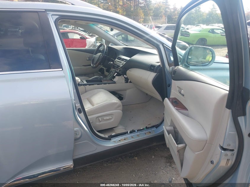 LEXUS RX 350 2011 VIN 2T2BK1BA7BC092422
