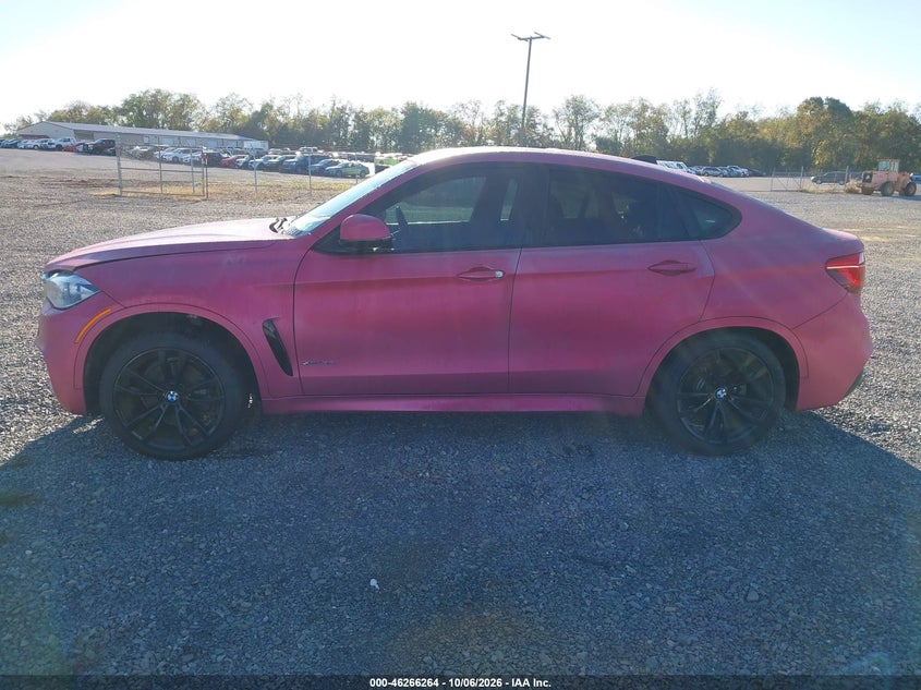 BMW X6 2017 VIN 5UXKU2C32H0X48208
