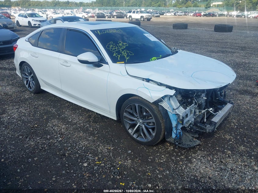 Vin: 2hgfe1f92ph324372, lot: 46766346, honda civic touring 2023 img_1