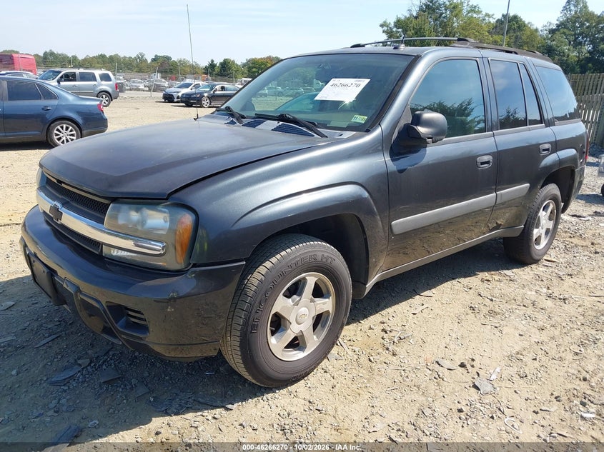 CHEVROLET TRAILBLAZER 2005 VIN 1GNDT13S152251849
