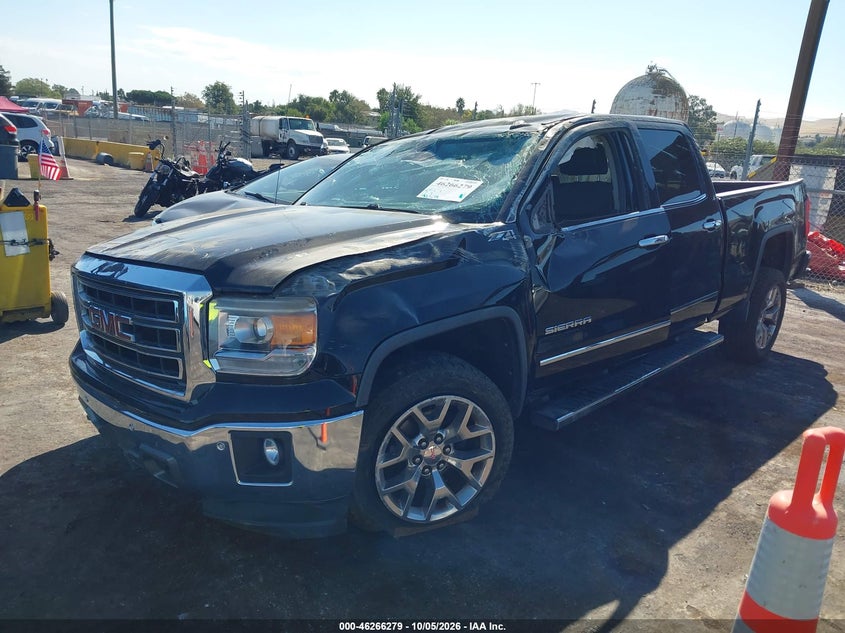 Vin: 3gtu2vec7fg396718, lot: 46766358, gmc sierra 1500 slt 20152
