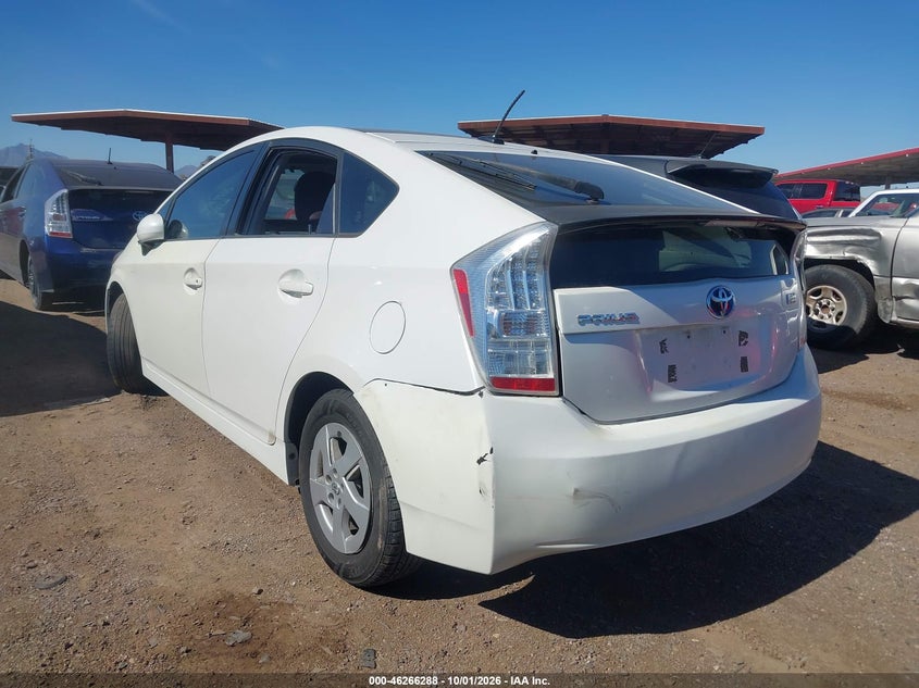 Vin: jtdkn3du1a0141752, lot: 46766367, toyota prius iv 20103
