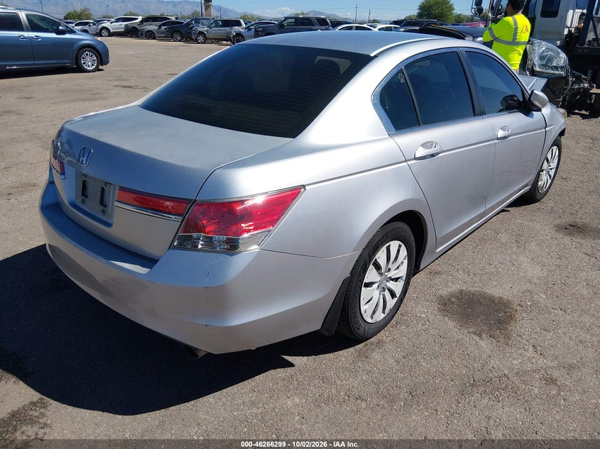 Vin: 1hgcp2f39ba108184, lot: 46766378, honda accord 2.4 lx 20114