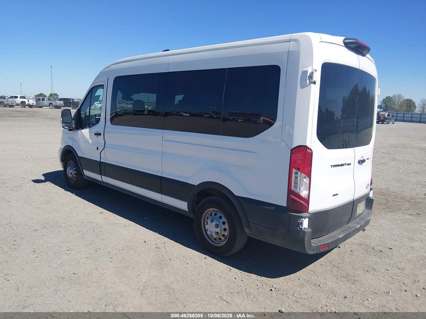 Vin: 1fbax9c85tka89597, lot: 46766384, ford transit-350 passenger van xlt 20263