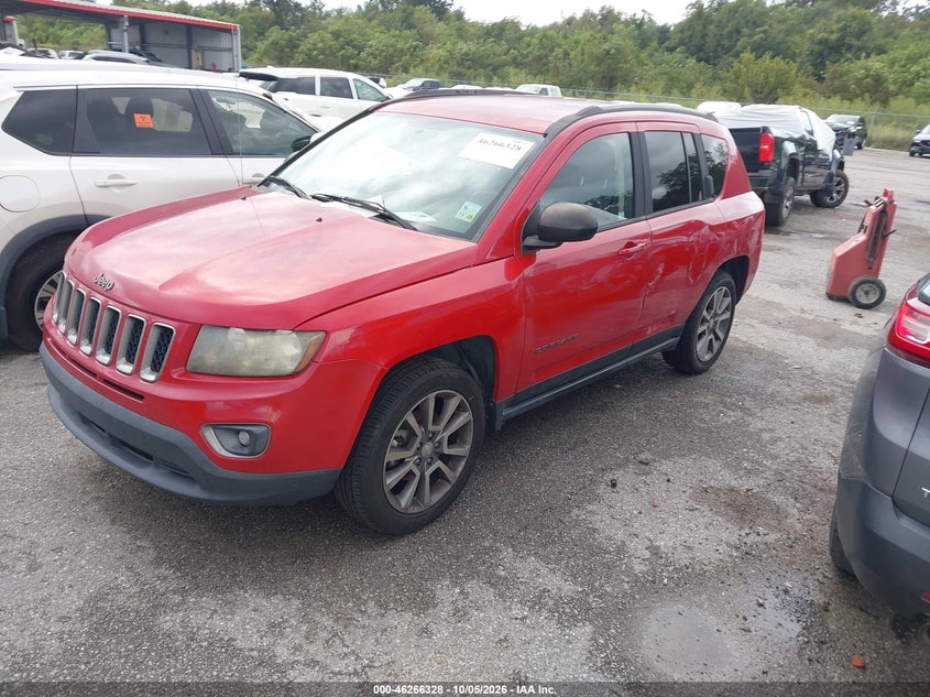 Vin: 1c4njcba7gd711191, lot: 46766407, jeep compass sport se 20162