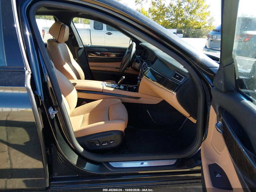 BMW 750I 2013 VIN WBAYB6C54DD223631