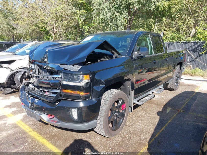 Vin: 1gcvkrec2hz406702, lot: 46766428, chevrolet silverado 1500 2lt 20172